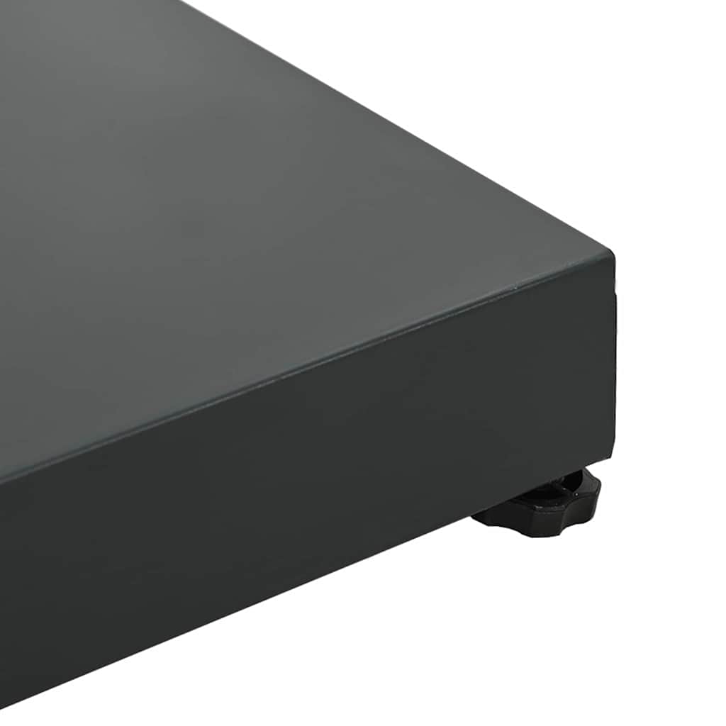 Base per Ombrello da Esterno Grigio scuro 45 x 45 x 31.5 cm - homemem39