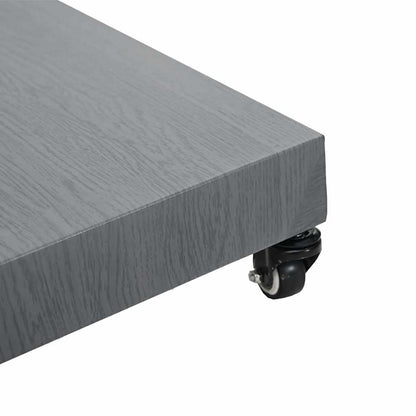 Base per Ombrello da Esterno Aspetto legno grigio scuro - homemem39