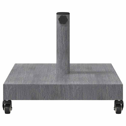 Base per Ombrello da Esterno Aspetto legno grigio scuro - homemem39