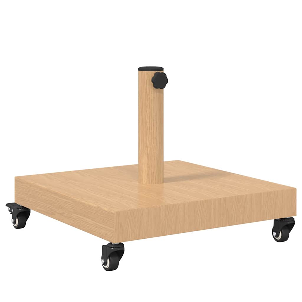 Base per Ombrello da Esterno Legno chiaro 45 x 45 x 31.5 cm - homemem39