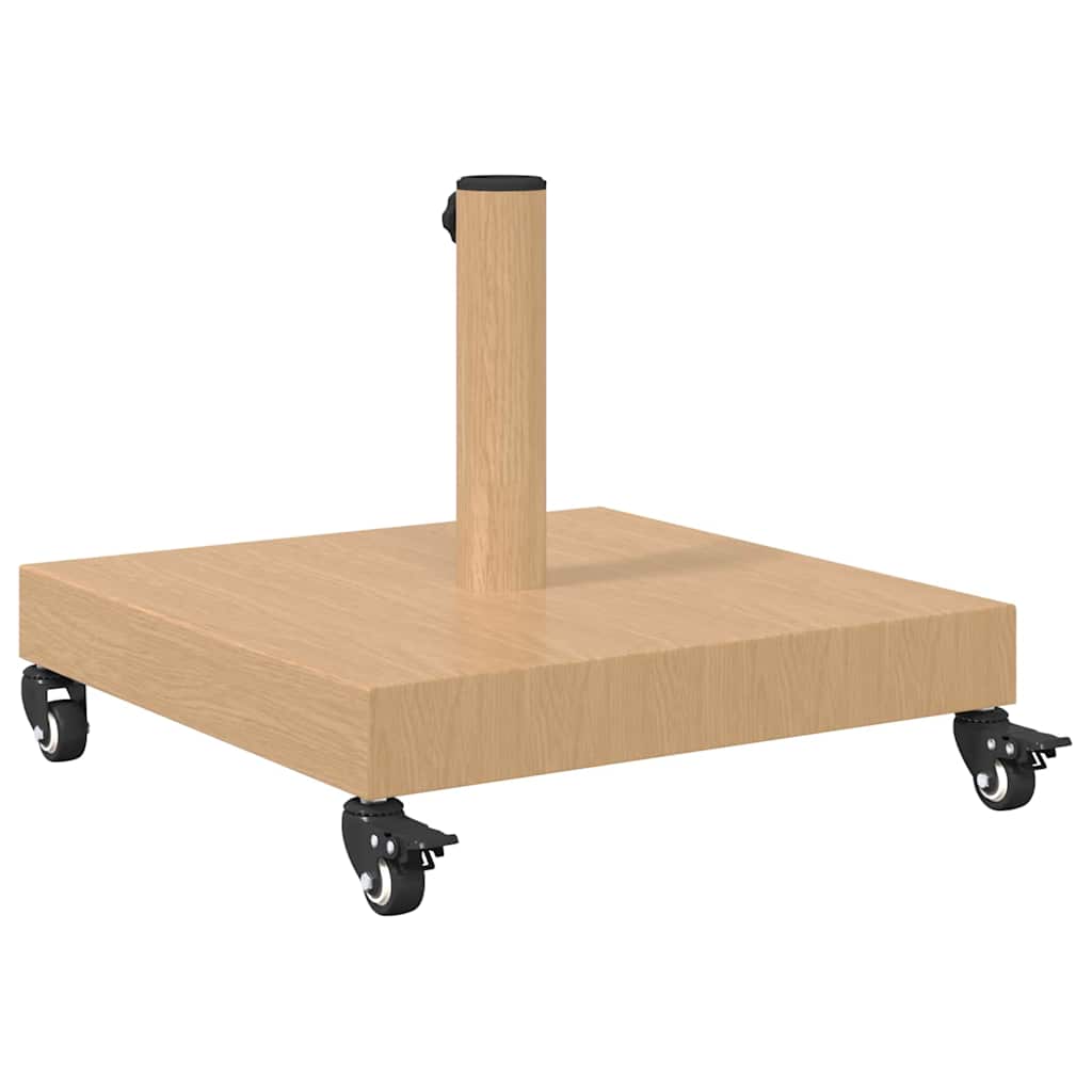 Base per Ombrello da Esterno Legno chiaro 45 x 45 x 31.5 cm - homemem39