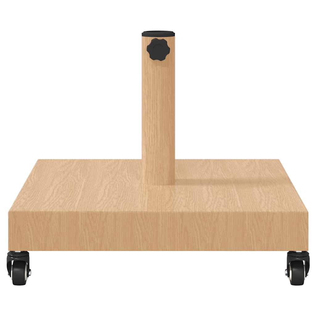 Base per Ombrello da Esterno Legno chiaro 45 x 45 x 31.5 cm - homemem39