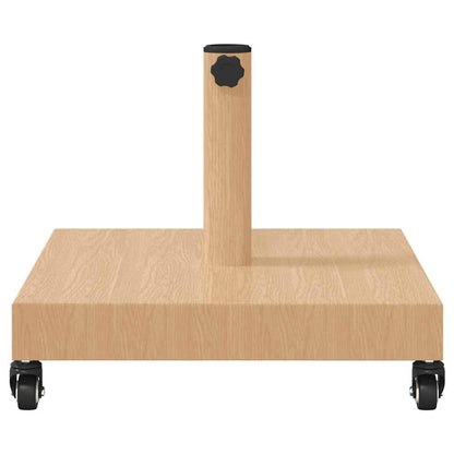 Base per Ombrello da Esterno Legno chiaro 45 x 45 x 31.5 cm - homemem39