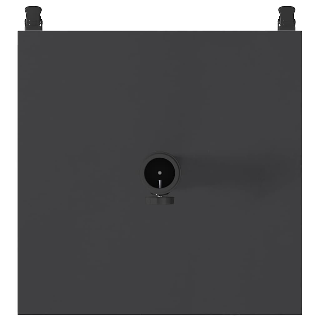 Base per Ombrello da Esterno Grigio scuro 45 x 45 x 31.5 cm - homemem39