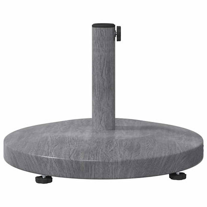 Base per Ombrello da Esterno Aspetto legno grigio scuro - homemem39