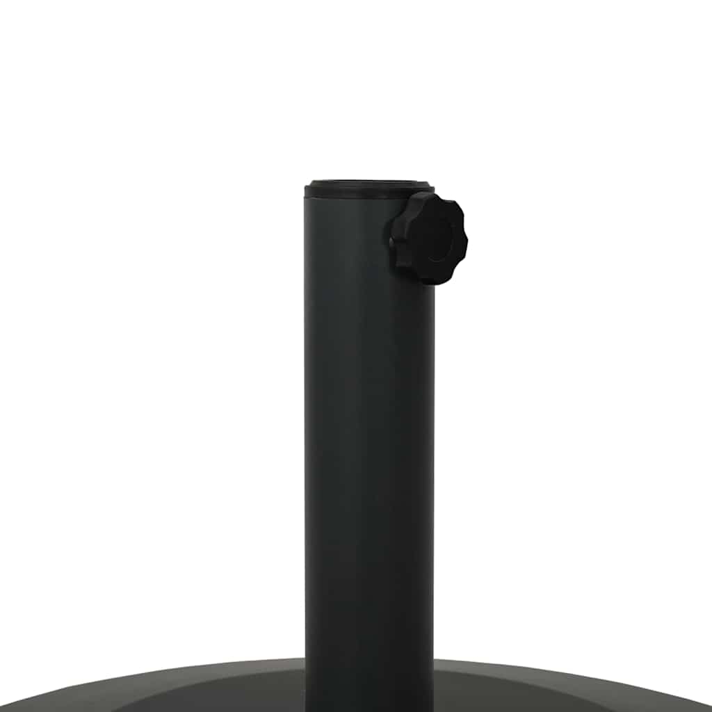 Base per Ombrello da Esterno Regolabile Nero 48 x 48 x 32 cm - homemem39