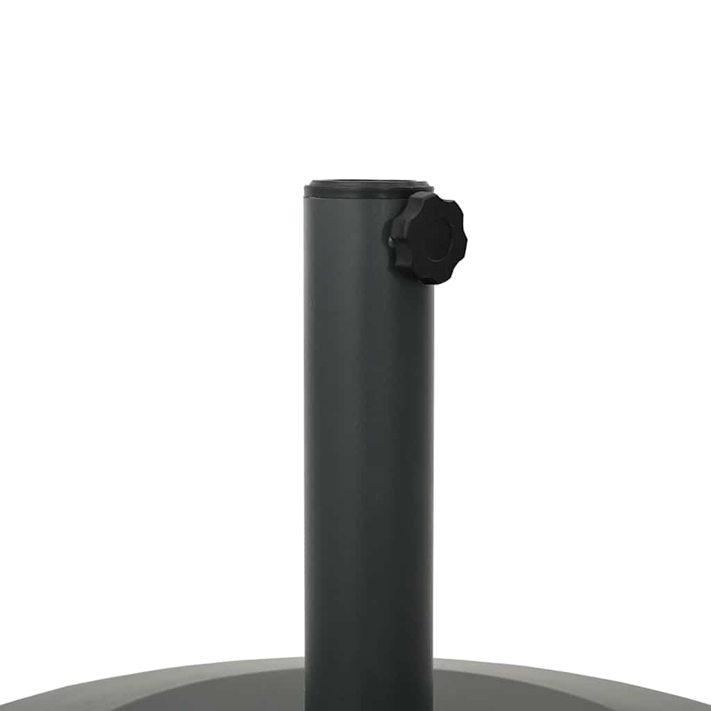 Base per Ombrello da Esterno Grigio scuro 48 x 48 x 32 cm - homemem39