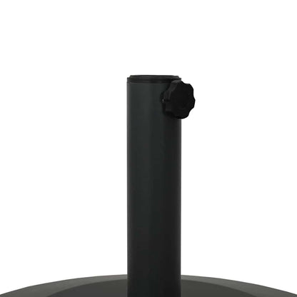 Base per Ombrello da Esterno Nero 48 x 48 x 32 cm - homemem39