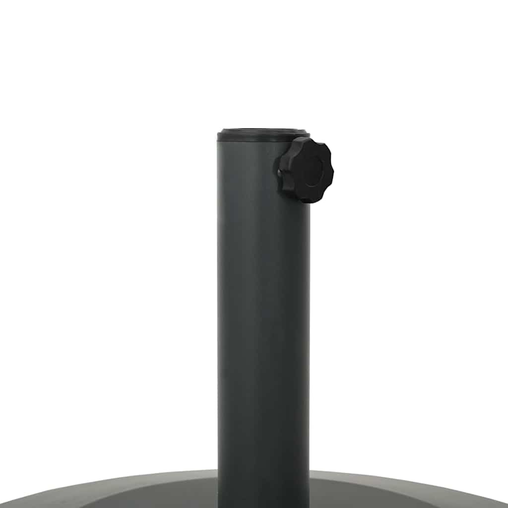 Base per Ombrello da Esterno Grigio scuro 48 x 48 x 32 cm - homemem39