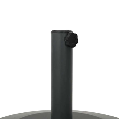 Base per Ombrello da Esterno Grigio scuro 48 x 48 x 32 cm - homemem39