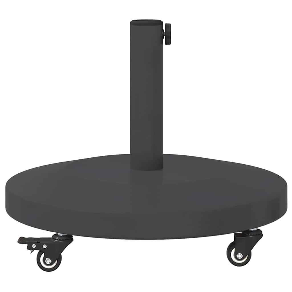 Base per Ombrello da Esterno Grigio scuro 48 x 48 x 32 cm - homemem39