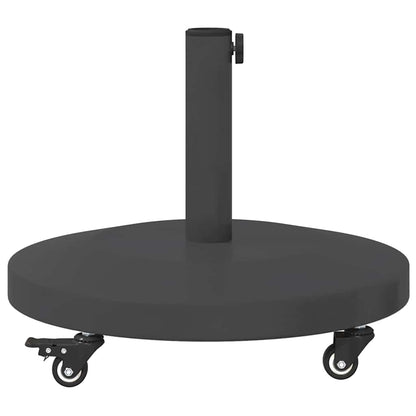 Base per Ombrello da Esterno Grigio scuro 48 x 48 x 32 cm - homemem39