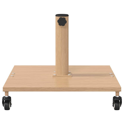 Base per Ombrello da Esterno Legno chiaro 45 x 45 x 31 cm - homemem39