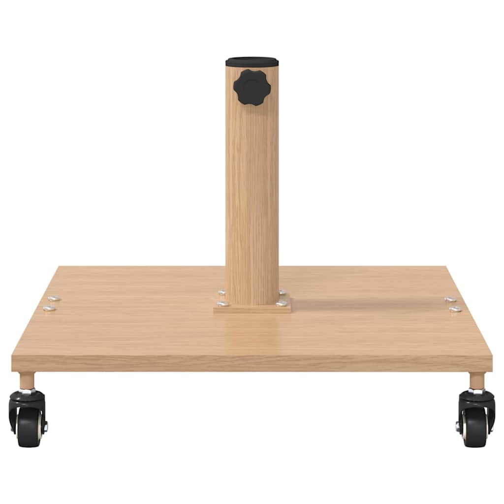 Base per Ombrello da Esterno Legno chiaro 45 x 45 x 31 cm - homemem39