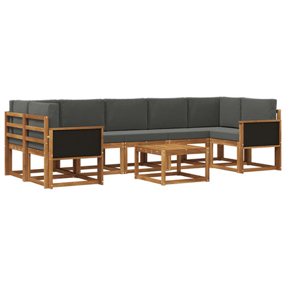 Set di divani da esterno con cuscino 6 pcs