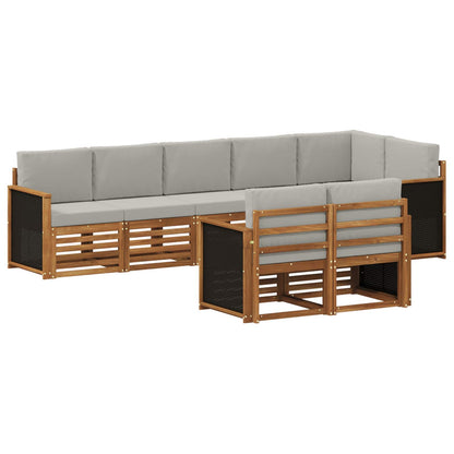 Set divani Legno di Acacia Massello