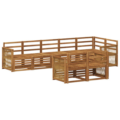 Set divani Legno di Acacia Massello
