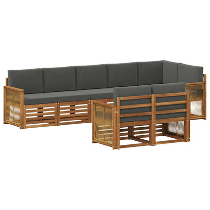 Set divani Legno di Acacia Massello