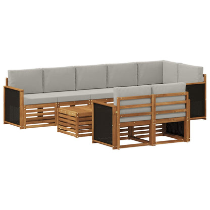 Set divani Legno di Acacia Massello
