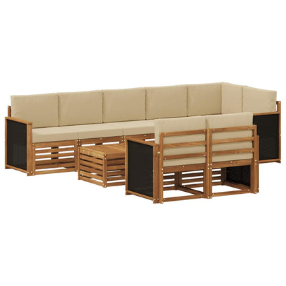 Set divani Legno di Acacia Massello