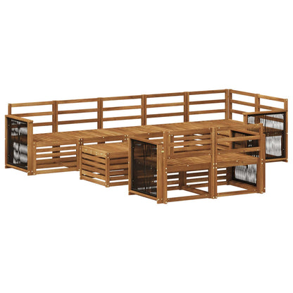 Set divani Legno di Acacia Massello