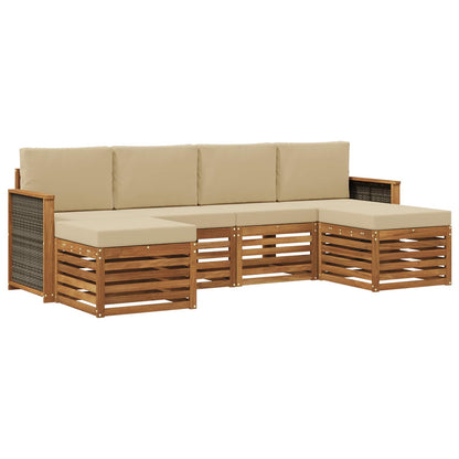 Set divani Legno di Acacia Massello