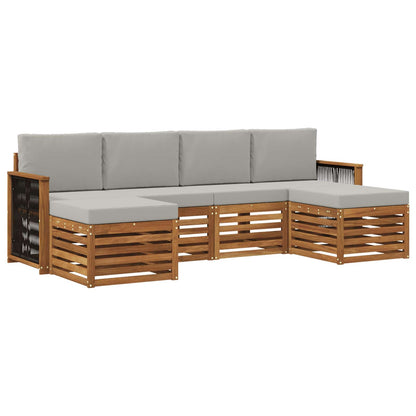 Set divani Legno di Acacia Massello