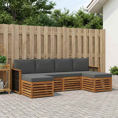 Set divani Legno di Acacia Massello