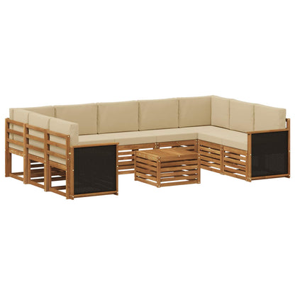 Set divani Legno di Acacia Massello