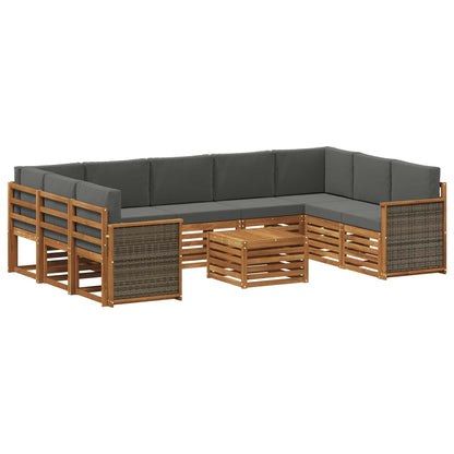 Set divani Legno di Acacia Massello
