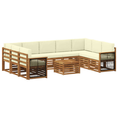 Set divani Legno di Acacia Massello