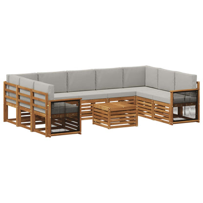 Set divani Legno di Acacia Massello
