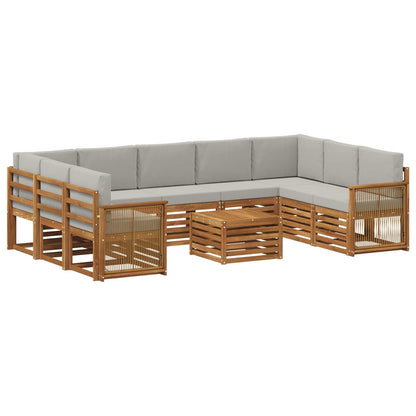 Set divani Legno di Acacia Massello