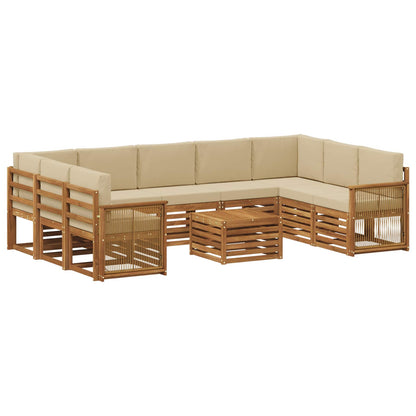 Set divani Legno di Acacia Massello
