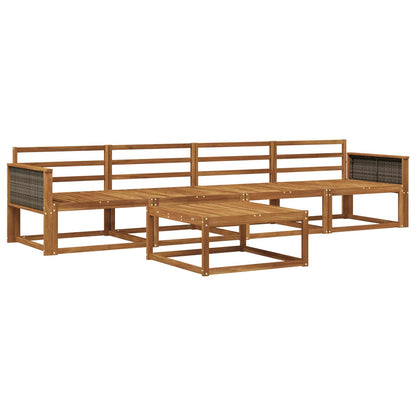 Set di divani da esterno 5 pcs Naturale | homemem39