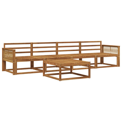 Set di divani da esterno 5 pcs Naturale | homemem39