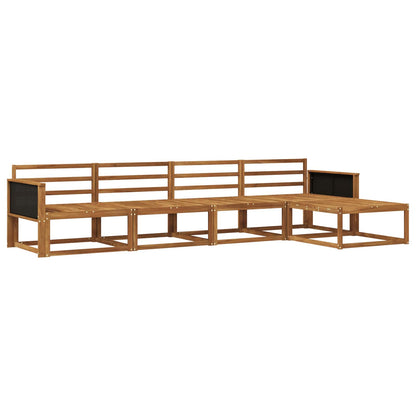 Set di divani da esterno 5 pcs Naturale