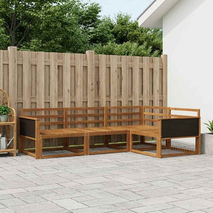 Set di divani da esterno 4 pcs Naturale | homemem39