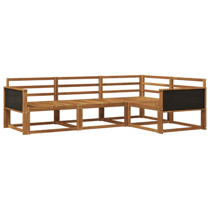 Set di divani da esterno 4 pcs Naturale | homemem39