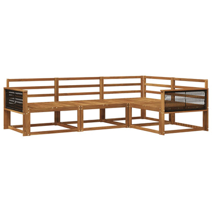 Set di divani da esterno 4 pcs Naturale | homemem39