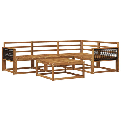 Set di divani da esterno 5 pcs Naturale | homemem39