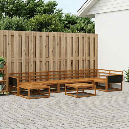 Set di divani da esterno 8 pcs Naturale | homemem39