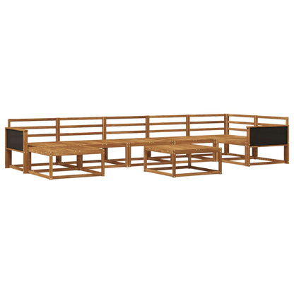 Set di divani da esterno 8 pcs Naturale | homemem39