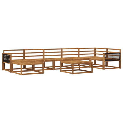 Set di divani da esterno 8 pcs Naturale | homemem39