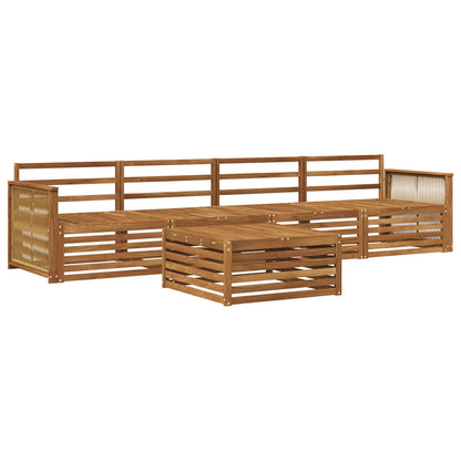 Set di divani da esterno 5 pcs Naturale | homemem39