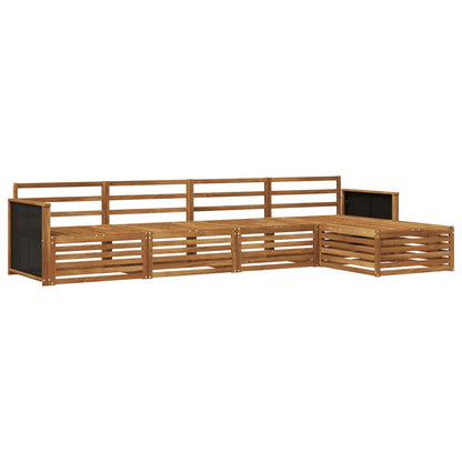 Set di divani da esterno 5 pcs Naturale | homemem39