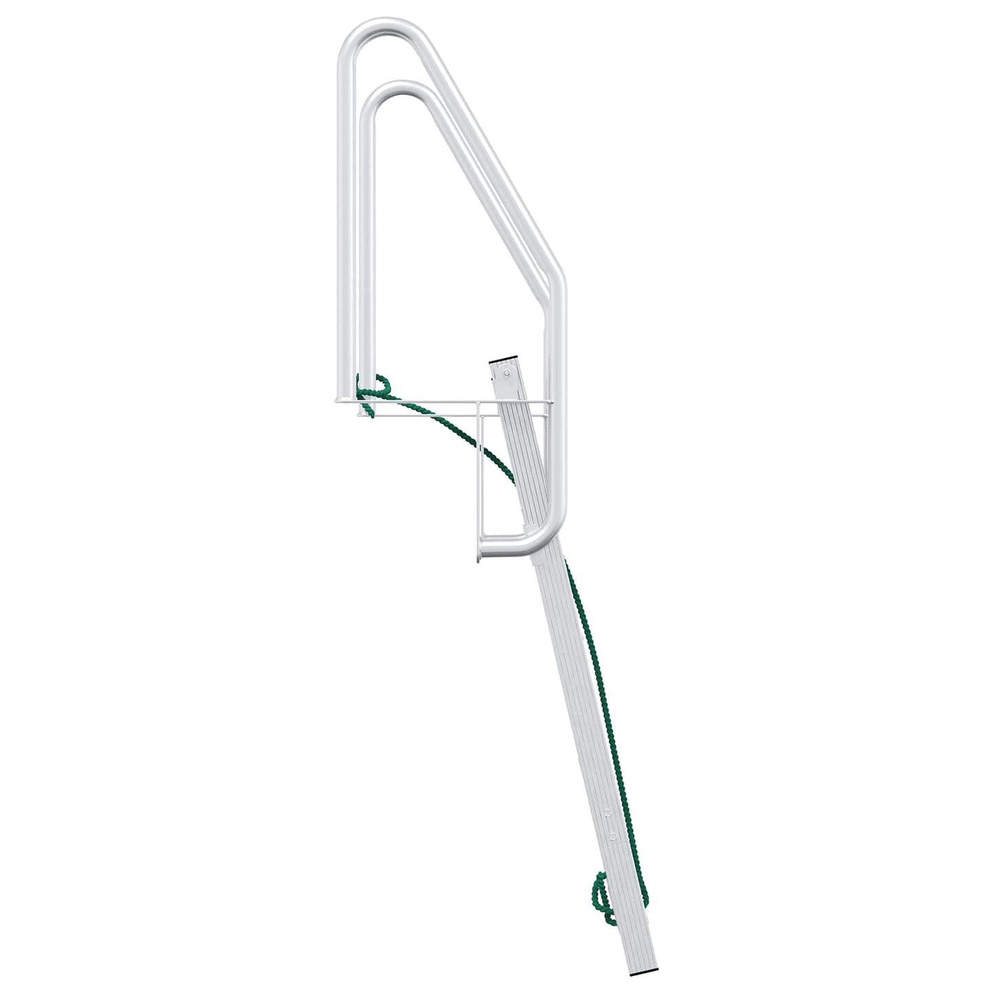 Scala da Dock a 4 Gradini Argento 58 x 77 x 166 cm Alluminio | homemem39