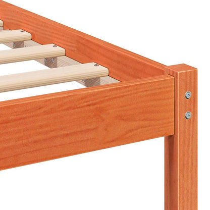 Struttura del letto Marrone cerato 150 x 200 cm Pino massello | homemem39