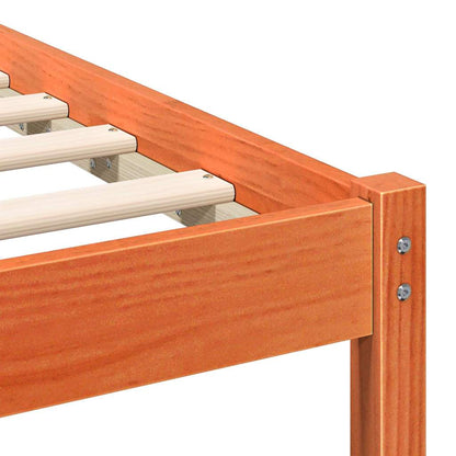 Struttura del letto Marrone cerato 80 x 200 cm Pino massello | homemem39