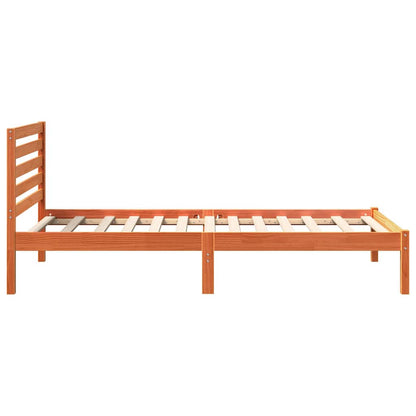 Struttura del letto Marrone cerato 80 x 200 cm Pino massello | homemem39